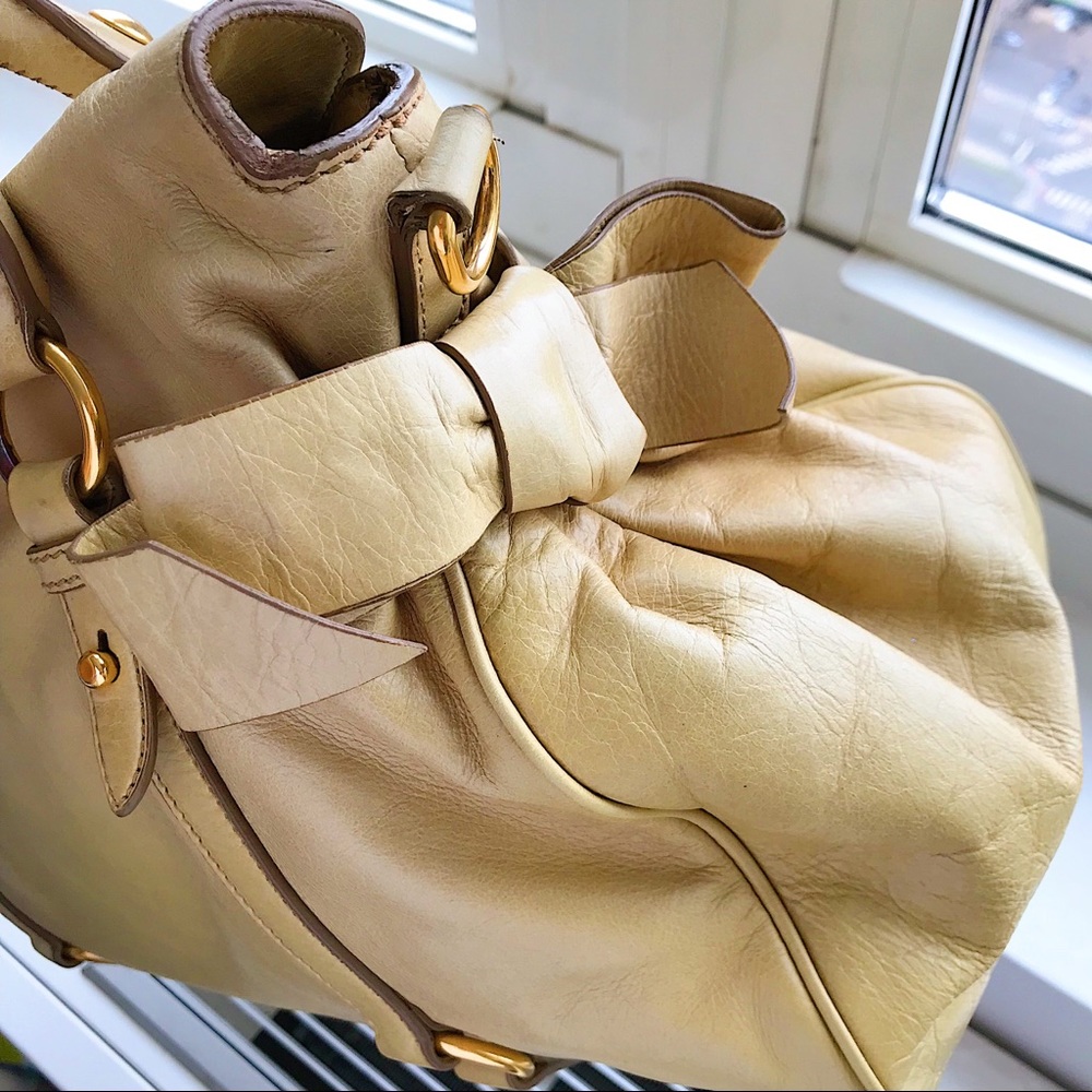 Miu Miu Bow Top Handle Bag - image 3